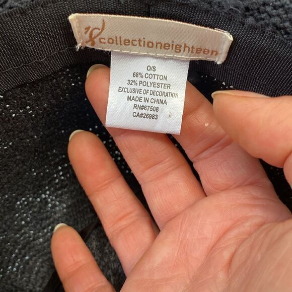 Collectioneighteen black Hat - Picture 5 of 8